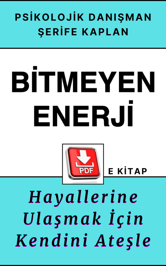 PSİKOLOJİK MOTİVASYON E KİTABI – BİTMEYEN ENERJİ: HAYALLERİNE ULAŞMAK İÇİN İÇİNDEKİ ATEŞİ UYANDIR