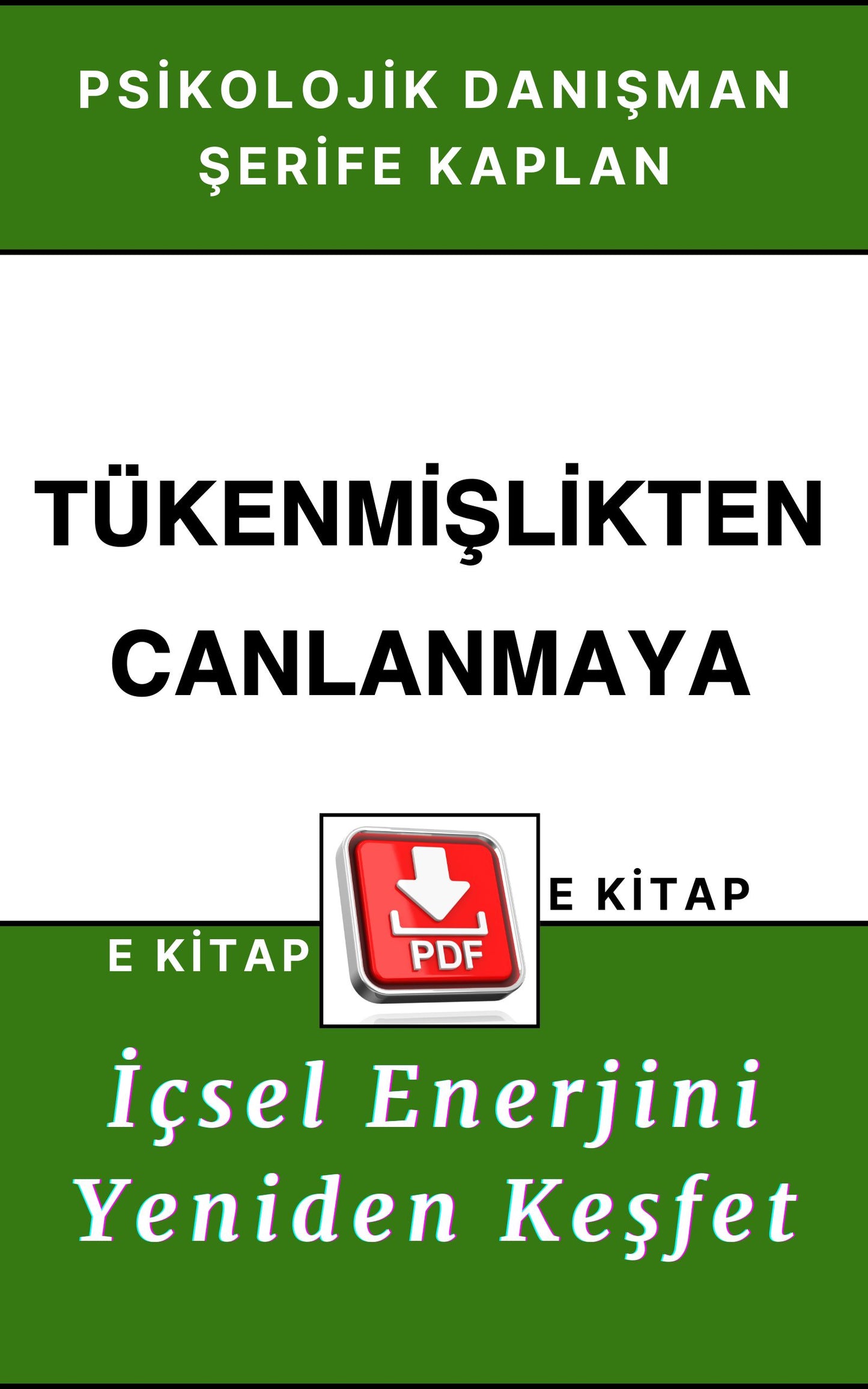 PSİKOLOJİK KİŞİSEL GELİŞİM E KİTABI – TÜKENMİŞLİKTEN CANLANMAYA: İÇSEL ENERJİNİ YENİDEN KEŞFET